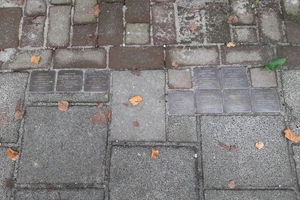 Stumbling Stones Jozef Isralsstraat 18a