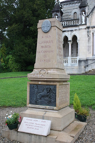 Oorlogsmonument Loyes