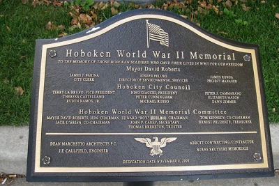 Oorlogsmonument Hoboken #5