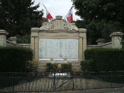War Memorial Asnières-sur-Oise