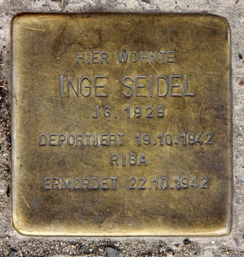 Stolpersteine Islndische Strae 17 #3