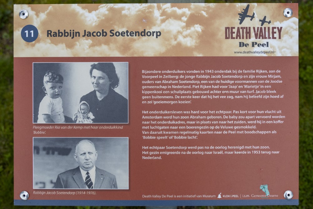 Fietsroute Death Valley De Peel - Rabbijn Jacob Soetendorp (#11)