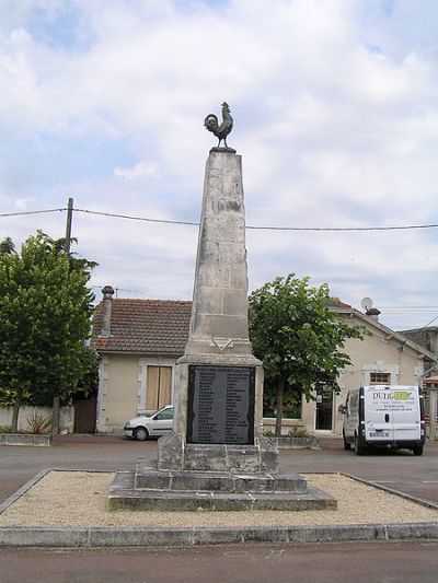 Oorlogsmonument Juillac-le-Coq #1