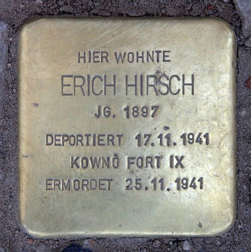 Stolpersteine Nürnberger Straße 16 #2
