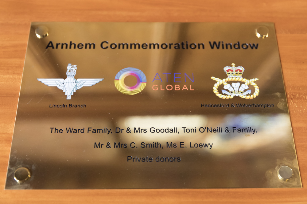 Arnhem Commemoration Window #3