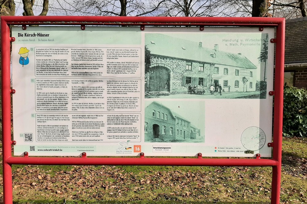 Route of Commemoration No. 16: The Houses Kérsch