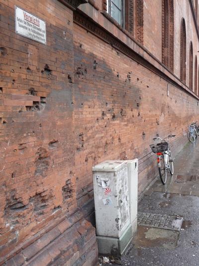 Inslagen Bombardementen Universiteitsgebouw #3