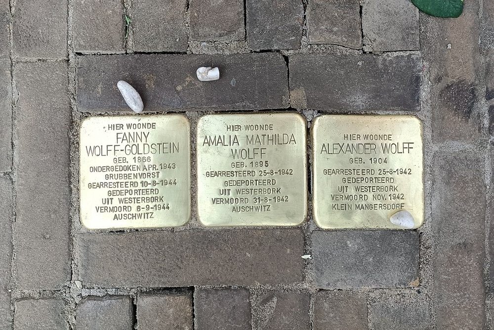 Stolpersteine Klaasstraat 17 #1