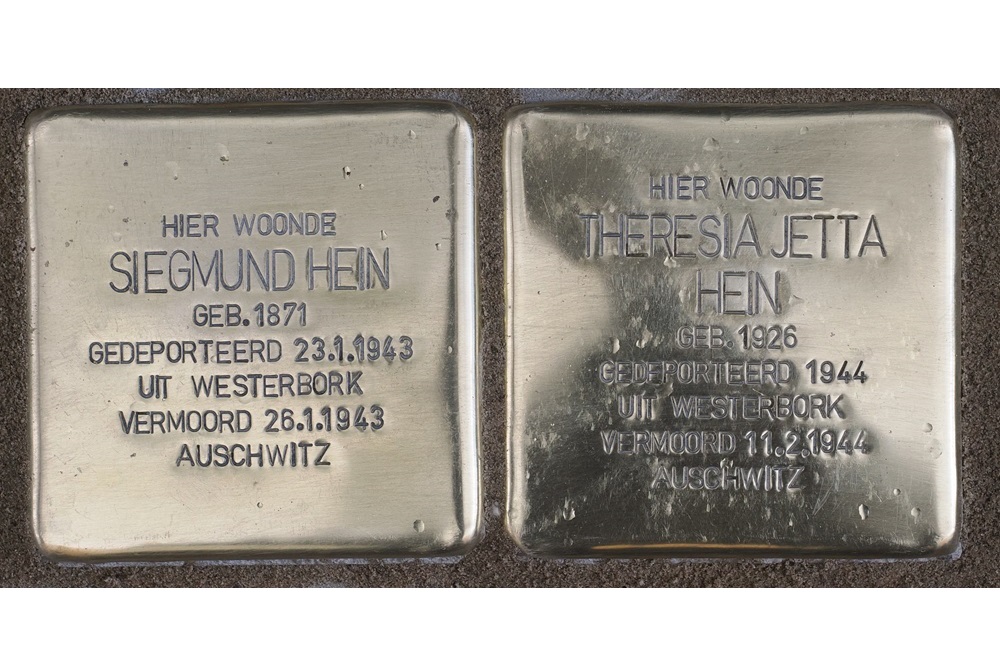 Stolpersteine Leusensteeg 3