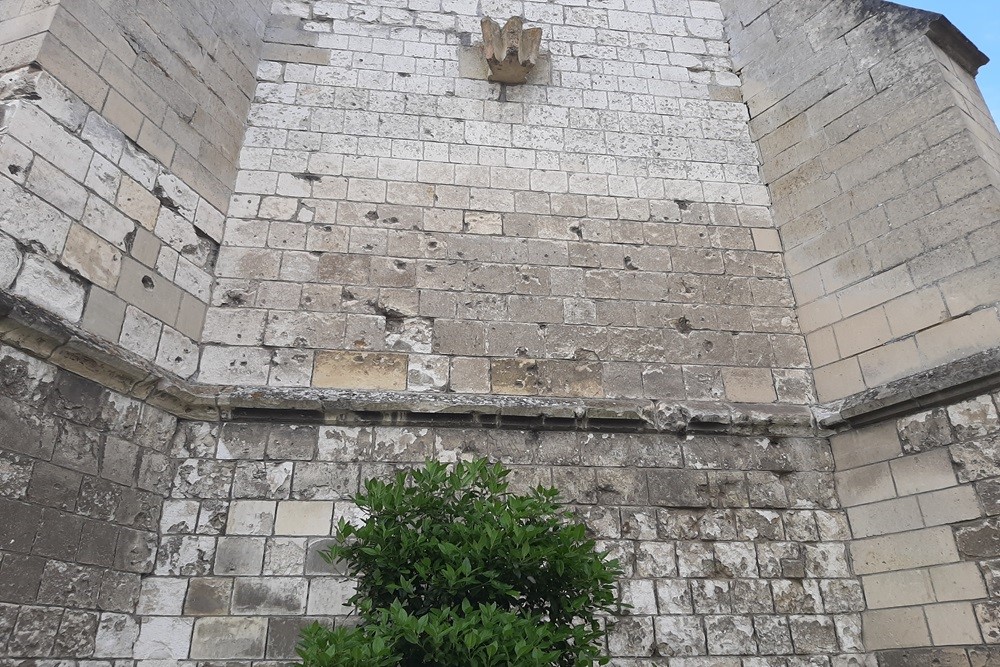 War damage Church Mailly-Maillet #5