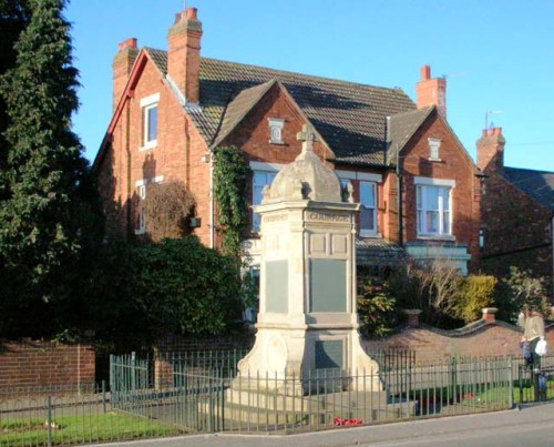 Oorlogsmonument Finedon