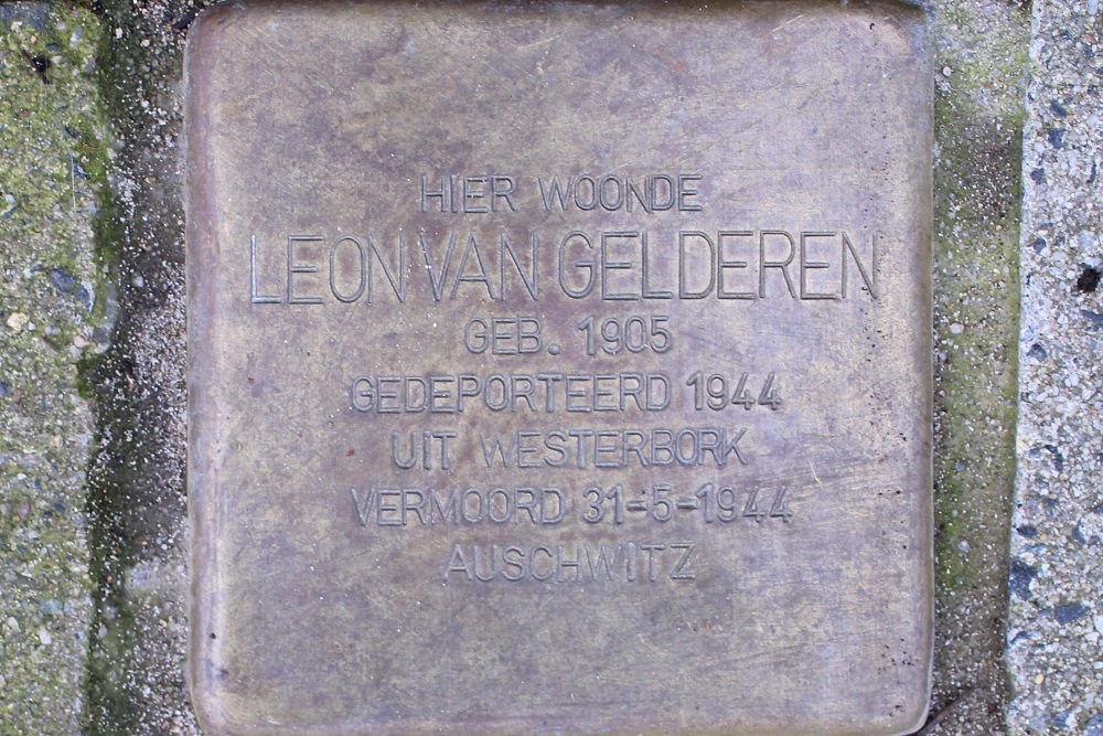 Stolperstein Hogerbeetsstraat 8 #1