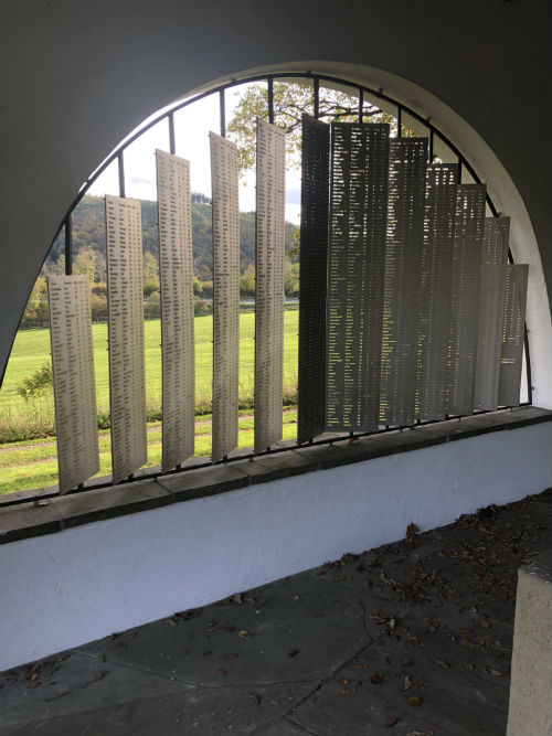 Chapel & Window for Remembrance German War Cemetery Eversberg