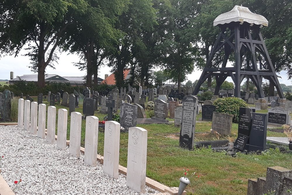 Oorlogsgraven van het Gemenebest Algemene Begraafplaats Ypecolsga #3