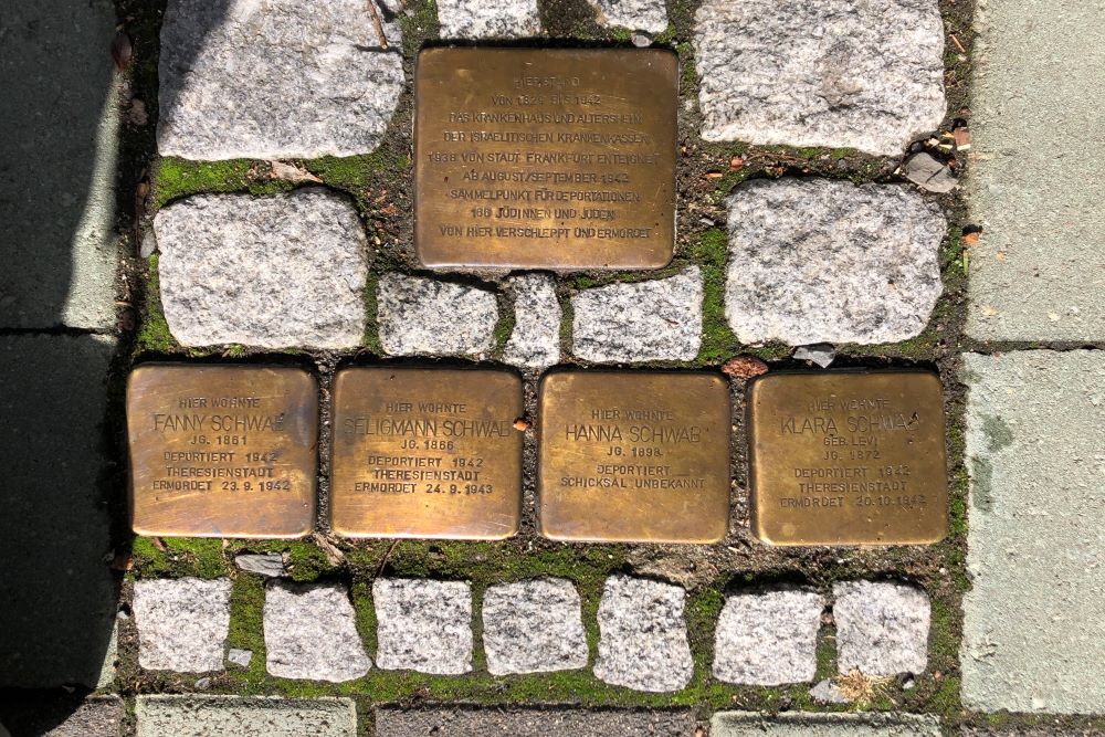 Stolpersteine Rechneigrabenstraße 18