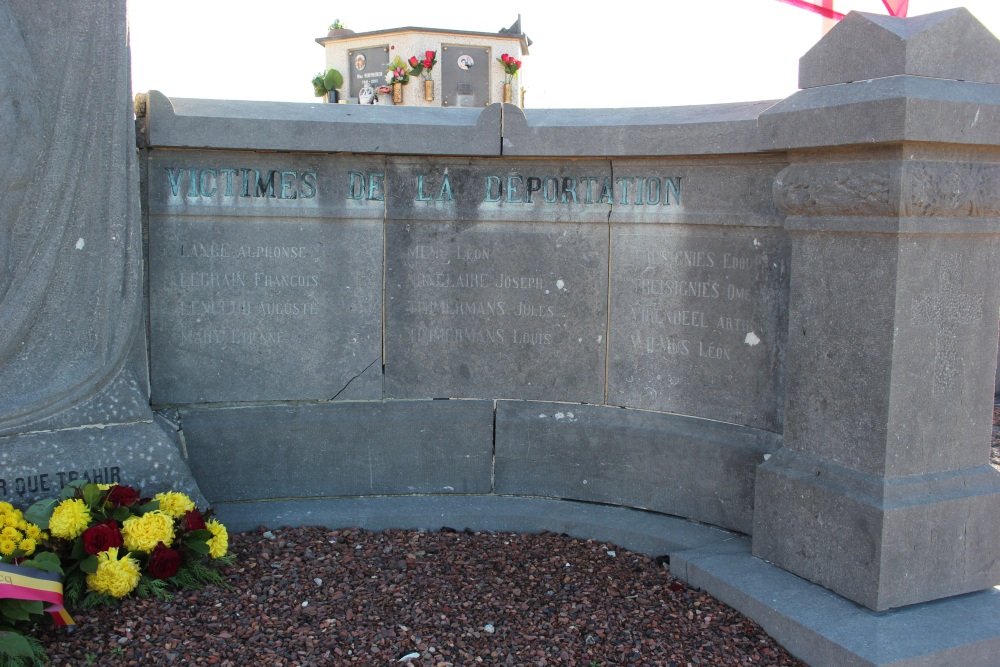 Monument Gedeporteerden Eerste Wereldoorlog Rebecq-Rognon #3
