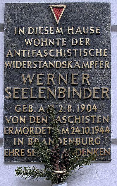 Gedenkteken Werner Seelenbinder #1
