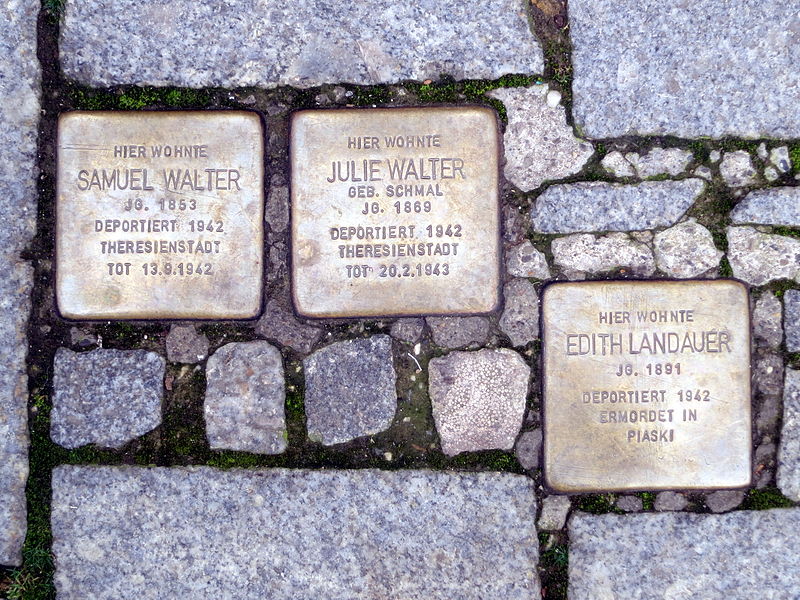 Stumbling Stones Rathausstrae 5