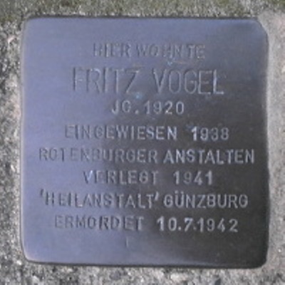 Stolperstein Friesenstraße 15