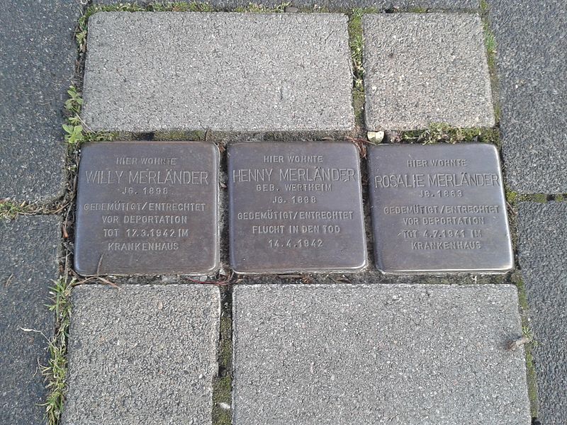 Stolpersteine Mhlenstrae 55