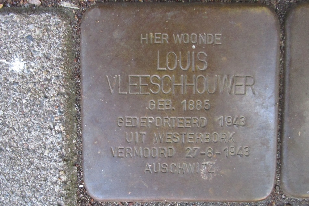 Stolpersteine Haarlemmermeerstraat 87 #2