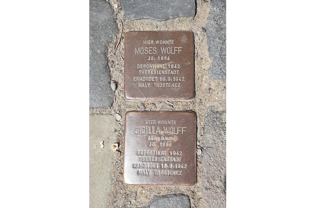 Stolpersteine Heisterbacher Strae 38 #1