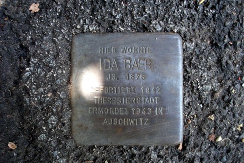 Stolperstein Hohenzollernstraße 6 #1