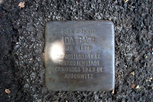 Stolperstein Hohenzollernstrae 6