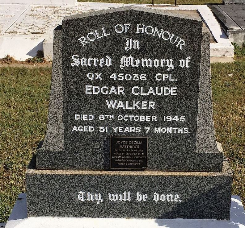 Commonwealth War Grave Mundubbera Cemetery #1