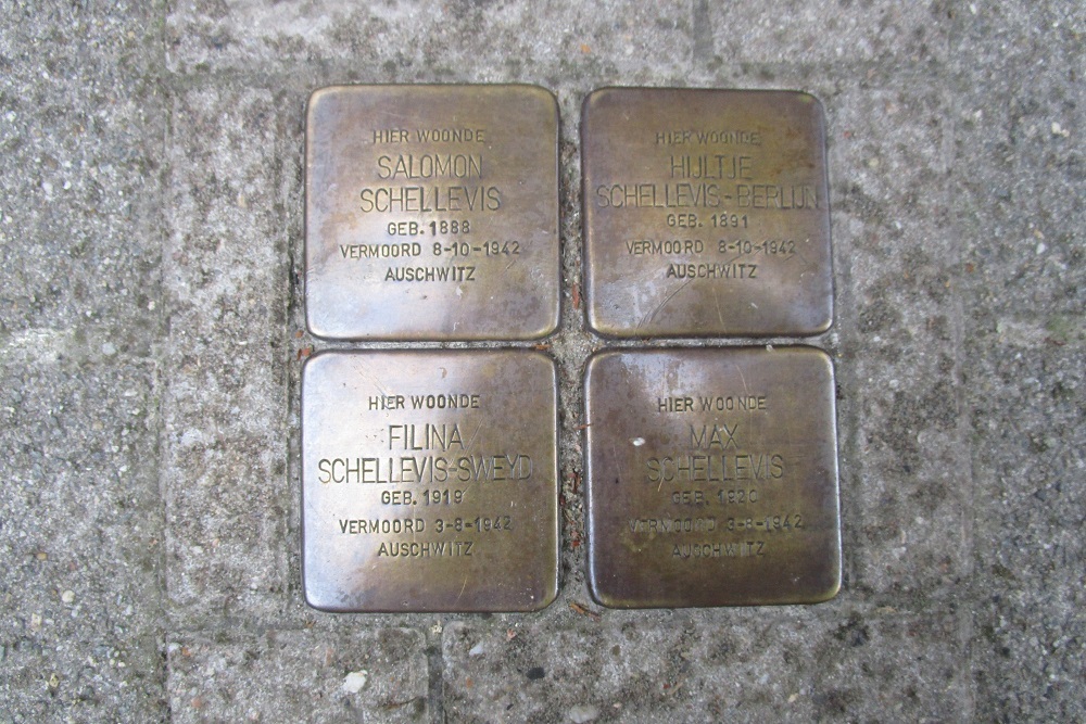 Stolpersteine Jan Lievensstraat 34