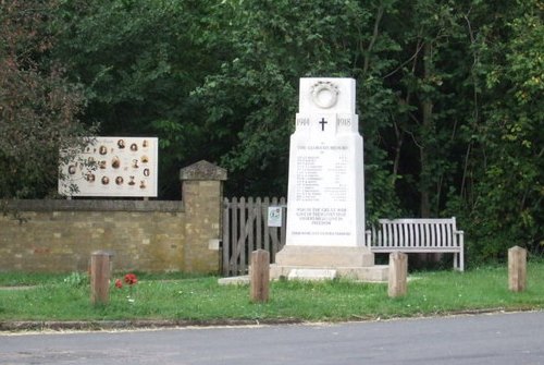 Oorlogsmonument Tempsford #1