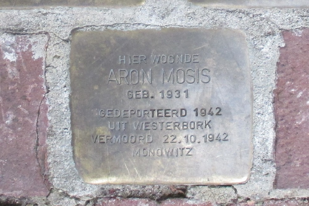 Stolpersteine Rolderstraat 17 #4