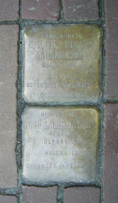 Stolpersteine Hauptstraße 18 #1