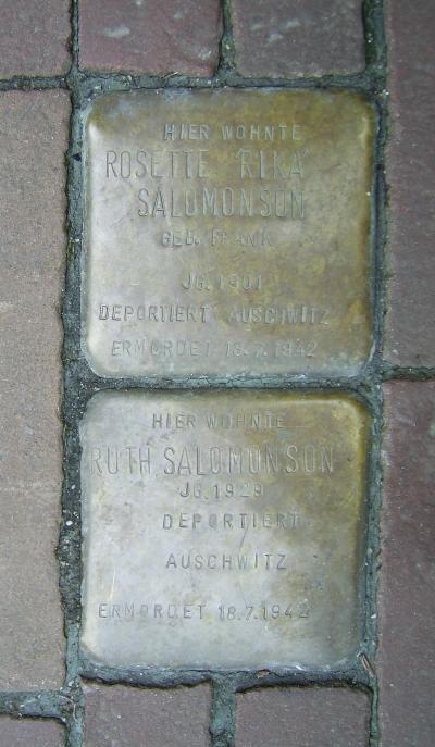 Stolpersteine Hauptstrae 18 #1