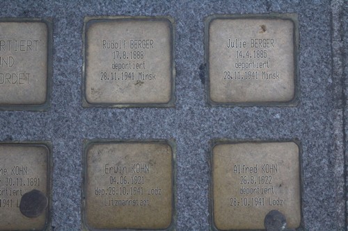 Remembrance Stones Mariahilfer Straße #2