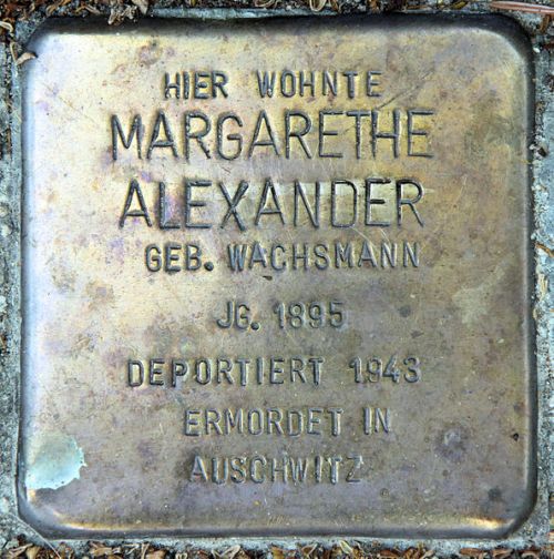 Stolpersteine Rheingoldstrae 4 #2