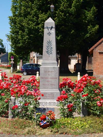 War Memorial Fontaine-Lavaganne