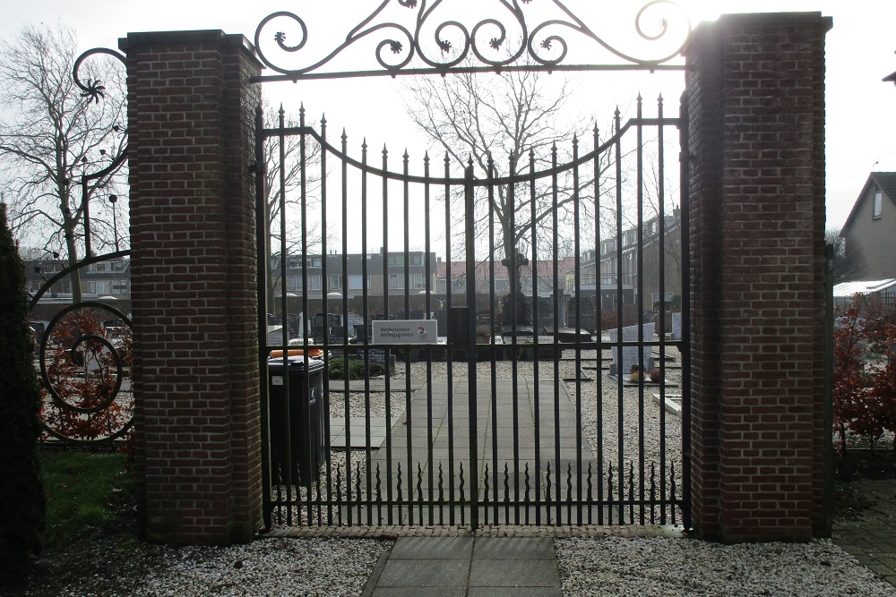 Nederlandse Oorlogsgraven H Victor begraafplaats Benschop