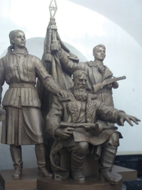 Partizanenmonument Beloruskaya #1