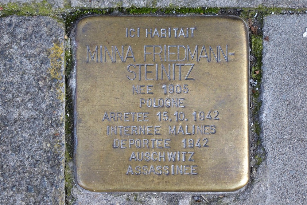 Stolperstein Brogniezstraat 172