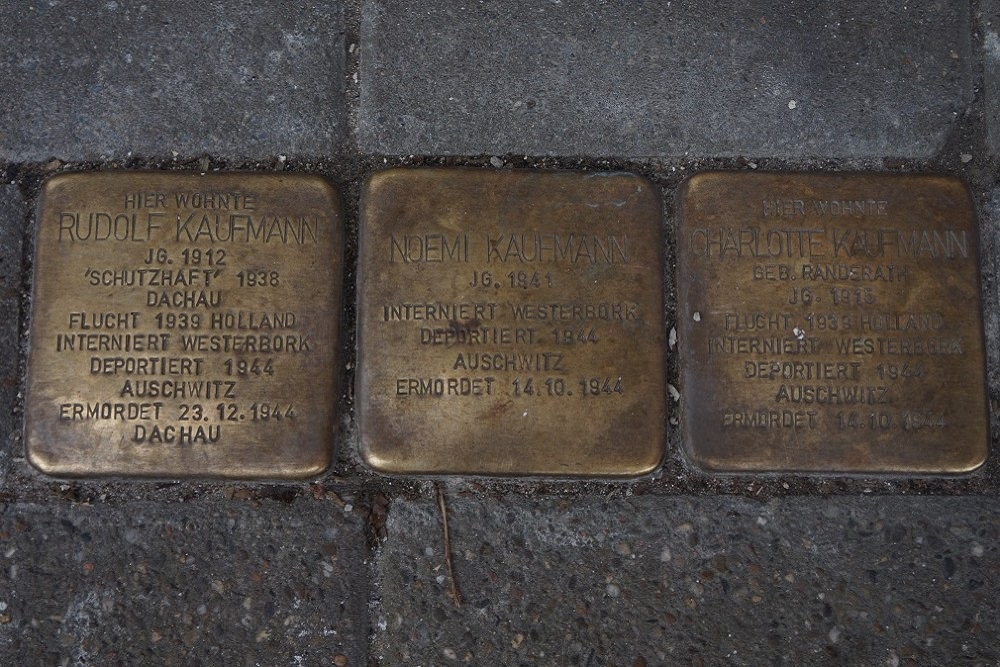 Stolpersteine Herzogstrasse 1 Kleve