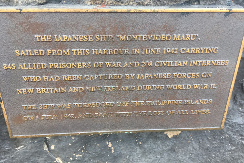 Montevideo Maru Monument #3