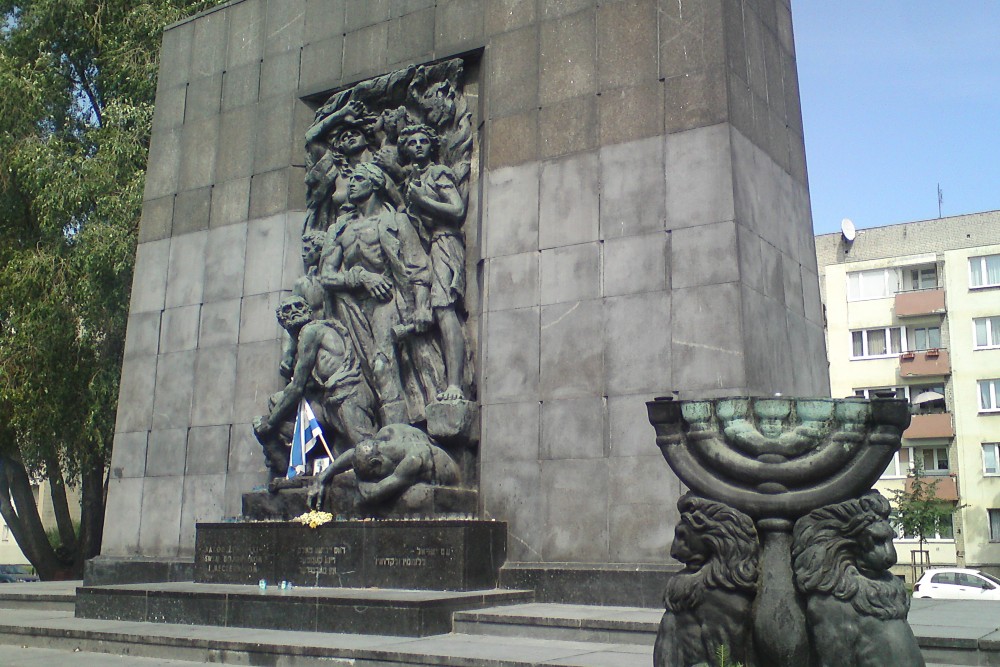 Ghetto Uprising Memorial Warsaw #1