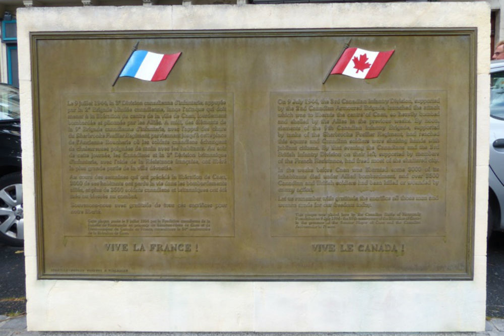 Monument Canadian Battle of Normandy Foundation