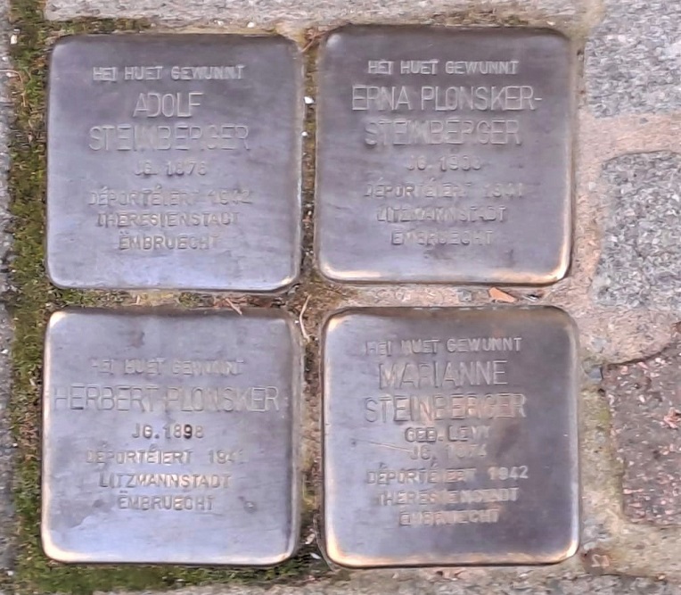 Stolpersteine Route de Luxembourg 15 #2