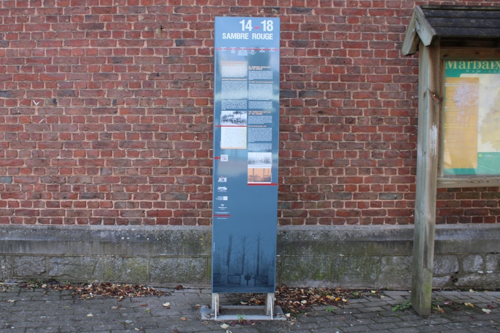 Information Board 14-18 Sambre Rouge 14-18 The Forgotten Battles of the Sambre #2