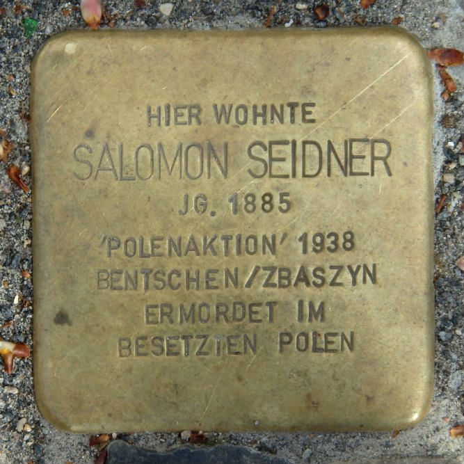 Stolpersteine Hamburger Hochstraße 2 #1