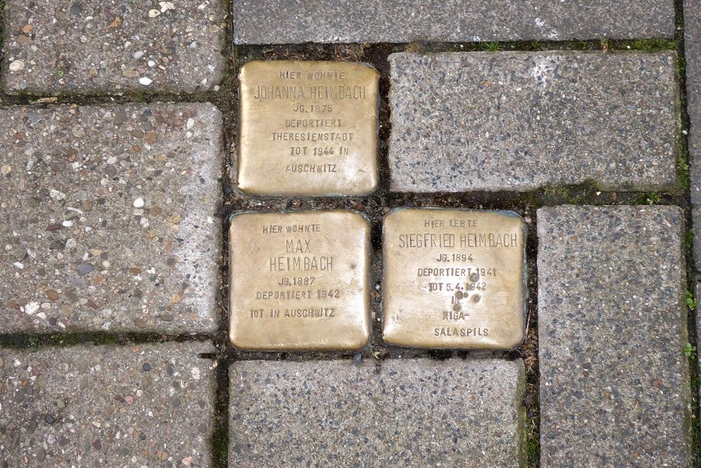 Stumbling Stones Hollenbeckerstrae 10 #1