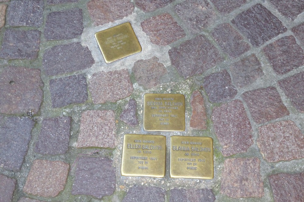Stolpersteine Freihofstraße 3