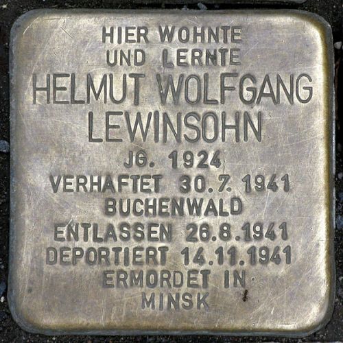 Stolpersteine Klosterstrae 73 #2